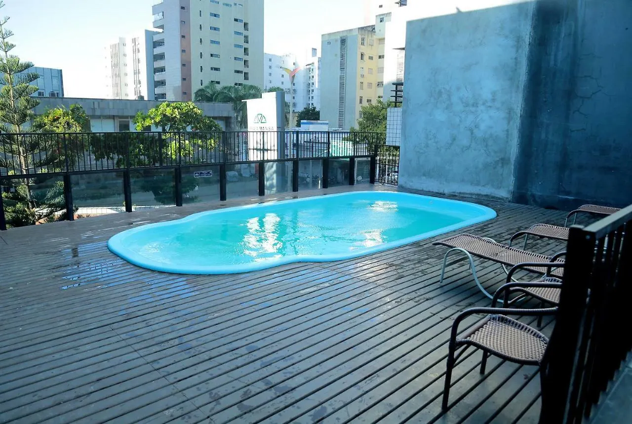 アパート Belissimo Apart Com Vista Mar フォルタレザ ブラジル
